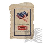 [KIEŁBASA] II RP Koperta Reklamowa Firmy Daimon - Stefan Kiełbasa Korpus Ochrony Pogranicza Batalion “Hoszcza”