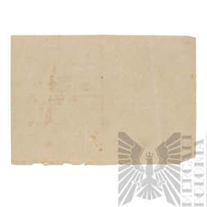 [KIEŁBASA] II RP Zaświadczenie z Powiatowej Komendy Uzlementnień o Odroczenie ćwiczenia Rezerwy 1937 - Stefan Kiełbasa Korpus Ochrony Pogranicza Batalion 