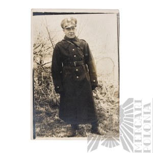 [KIEŁBASA] II RP Fotografia Żołnierza Korpusu Ochrony Pogranicza - Stefan Kiełbasa Korpus Ochrony Pogranicza - Batalion “Hoszcza”