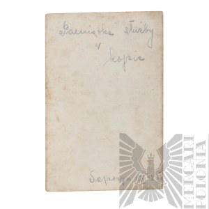 [KIEŁBASA] II RP Photograph of a Soldier of the Border Protection Corps - Cap, Eagle, Sapożyn 1935 - Stefan Kiełbasa Border Protection Corps Battalion 