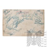 [KIEŁBASA] II RP Fotografia Kompanii Szkolnej Centralnej Szkole Podoficerskiej KOP - Krzyż Walecznych, Odznaka KOP, Czapki,