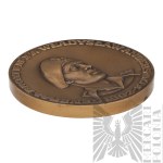 PSZnZ/Emigracja Medal Ku Czci Generała Władysława Andersa z Etui Może nie Wszyscy Lecz Dojdziemy A.K. Bobrowski