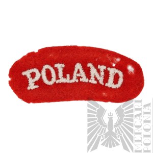 PSZnZ Naszywka „Poland” Pojedyncza