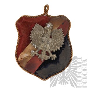 PSZnZ Ornamental Patriotic Shield with the State Eagle.