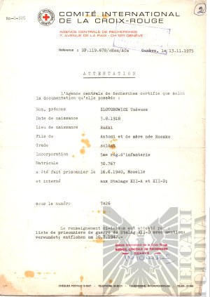 [ZŁOTOROWICZ] PSZnZ Set of Demobilization Documents of Tadeusz Zlotorowicz - Knight of the Virtuti Militari