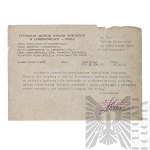 [ZŁOTOROWICZ] PRL Zestaw Dokumentów z Centralnego Muzeum Jeńców Wojennych w Łambinowicach-Opolu - Tadeusz Złotorowicz - Kawaler Virtuti Militari