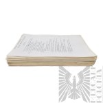 [ZŁOTOROWICZ] III RP Maszynopis Wspomnień Tadeusza Złotoriwicza “Długa Droga Do Ojczyzny” z Artykułem w Gazecie o Staraniach w Wydaniu Książki - Tadeusz Złotorowicz - Kawaler Virtuti Militari