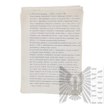 [ZŁOTOROWICZ] III RP Maszynopis Wspomnień Tadeusza Złotoriwicza “Długa Droga Do Ojczyzny” z Artykułem w Gazecie o Staraniach w Wydaniu Książki - Tadeusz Złotorowicz - Kawaler Virtuti Militari