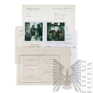 [ZŁOTOROWICZ] PRL Set of Documents and Photographs Related to the Virtuti Militari - Tadeusz Zlotorowicz - Knight of the Virtuti Militari