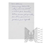 [ZŁOTOROWICZ] PRL Zestaw Dokumentów i Fotografii Związanych z Virtuti Militari - Tadeusz Złotorowicz - Kawaler Virtuti Militari