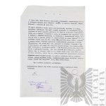 [ZŁOTOROWICZ] PRL Zestaw Dokumentów Związku Inwalidów Wojennych - Tadeusz Złotorowicz - Kawaler Virtuti Militari