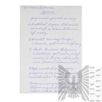 [ZŁOTOROWICZ] PRL Zestaw Dokumentów Związku Inwalidów Wojennych - Tadeusz Złotorowicz - Kawaler Virtuti Militari