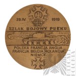 [ZŁOTOROWICZ] III RP Medal Pamiątkowy 10 Pułk Strzelców Konnych - Tadeusz Złotorowicz - Kawaler Virtuti Militari