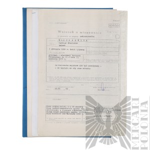 [ZŁOTOROWICZ] III RP Awans Oficerski Tadeusza Złotorowicza - Kawaler Virtuti Militari