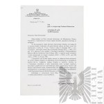 [ZŁOTOROWICZ] III RP Awans Oficerski Tadeusza Złotorowicza - Kawaler Virtuti Militari