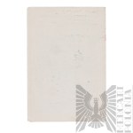 [ZŁOTOROWICZ] PSZnZ/PRL Zaproszenie Na Spotkanie z Okazji 32 Rocznicy Walk 1 Dywizji Grenadierów we Francji - Tadeusz Złotorowicz - Kawaler Virtuti Militari