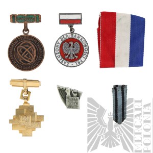 [ZŁOTOROWICZ] PSZnZ/PRL Set of Decorations, Badges and Legitimations - Tadeusz Złotorowicz - Knight of the Virtuti Militari