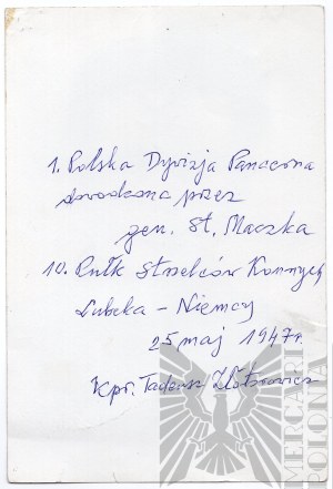 [ZŁOTOROWICZ] PSZnZ Print of Portrait Photograph by Tadeusz Złotorowicz - Knight of Virtuti Militari
