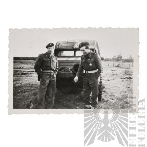 [ZŁOTOROWICZ] PSZnZ Photograph by Tadeusz Zlotorowicz - Half Truck M3 - Tadeusz Zlotorowicz - Knight of the Virtuti Militari.