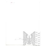 [ZŁOTOROWICZ] PSZnZ Odbitka Karty z Nazwiskami Poległych Żołnierzy 10 Pułku Strzelców Konnych - Tadeusz Złotorowicz - Kawaler Virtuti Militari