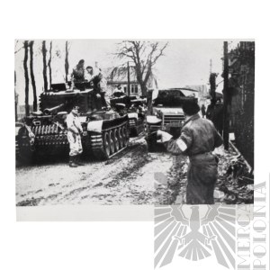 [ZŁOTOROWICZ] PSZnZ Print of Vehicle Photographs of the 10th Horse Rifle Regiment Netherlands - Tadeusz Złotorowicz - Knight of the Virtuti Militari.