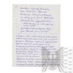 [ZŁOTOROWICZ] PSZnZ Odbitka Fotografii Czołgu Generała Stanisława Maczka - Tadeusz Złotorowicz - Kawaler Virtuti Militari