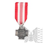 PRL Zestaw Krzyż Armii Krajowej z Nadaniem i Zdjęciem Odznaczonego-Zgrupowanie Szczerbiec Wilno