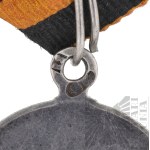 [SREBRO] Carska Rosja Mikołaj II - Medal za Odwagę „Za Chrabrość” За храбрость, 3 Klasy