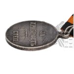 [SREBRO] Carska Rosja Mikołaj II - Medal za Odwagę „Za Chrabrość” За храбрость, 3 Klasy
