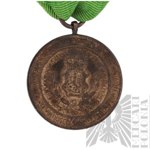Carska Rosja (Finlandia), Mikołaj II Medal „Za Wiedzę i Pracowitość” Brąz