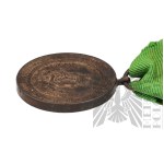 Carska Rosja (Finlandia), Mikołaj II Medal „Za Wiedzę i Pracowitość” Brąz