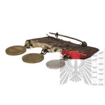 [POWSTANIE STYCZNIOWE] Carska Rosja Szpanga Trzech Odznaczeń - Znak Orderu Świętej Anny Medal „Za uśmierzenie buntu polskiego” 1863-1864, Medal Pamiątkowy Wojny Krymskiej w Latach 1853-56