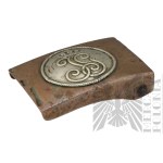 Cesarstwo Niemieckie Saksonia Klamra 107 Pułku Piechoty 1896-1918