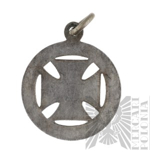 German Empire Patriotic Medal with Iron Cross Motif.