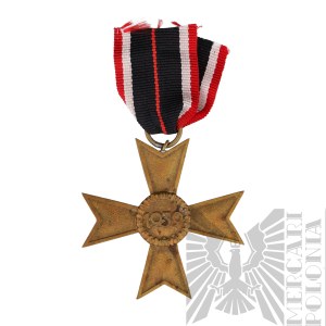 Third Reich Bronze Cross of War Merit Kriegsverdienstkreuz