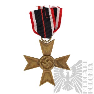 Third Reich Bronze Cross of War Merit Kriegsverdienstkreuz