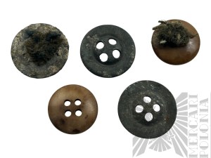 WWI/France? Set of Underwear Buttons