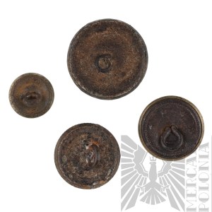 Austro-Hungarian Navy Set of Four Buttons