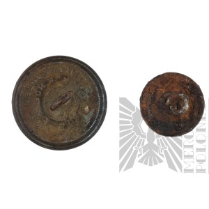 Austria-Hungary, Two Buttons of Artillery