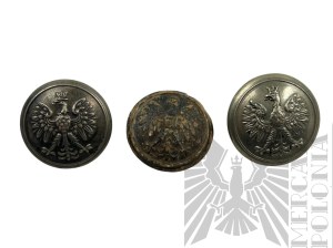 II RP 3 Uniform buttons wz.28 Guzpol Esef