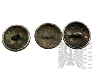 II RP 3 Uniform buttons wz.28 Guzpol Esef