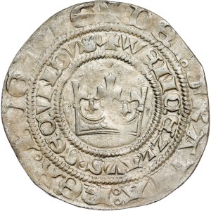 Wenceslaus II, Bohemia - Prague Groschen. Kuttenberg.