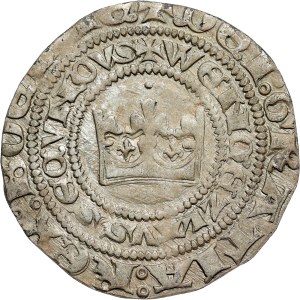 Wenceslaus II, Bohemia - Prague Groschen. Kuttenberg.