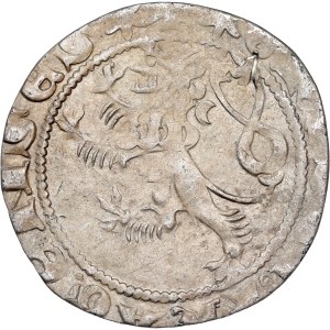 John of Luxembourg (1310-1346) Bohemia - Prague Groschen. Kuttenberg.