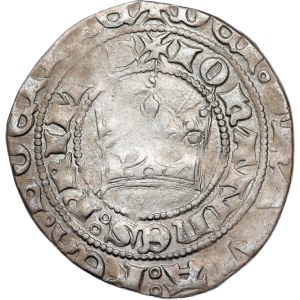 John of Luxembourg (1310-1346) Bohemia - Prague Groschen. Kuttenberg.