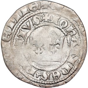 John of Luxembourg (1310-1346) Bohemia - Prague Groschen. Kuttenberg.