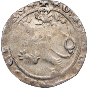 John of Luxembourg (1310-1346) Bohemia - Prague Groschen. Kuttenberg.