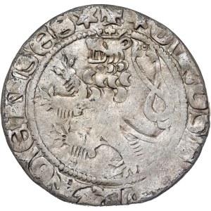 John of Luxembourg (1310-1346) Bohemia - Prague Groschen. Kuttenberg.