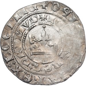 John of Luxembourg (1310-1346) Bohemia - Prague Groschen. Kuttenberg.