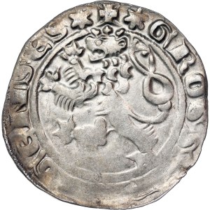 John of Luxembourg (1310-1346) Bohemia - Prague Groschen. Kuttenberg.